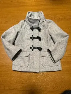 kate spade グレー ダッフルコート 110