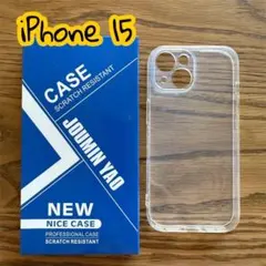新品✨ iPhone 15 スマホケース クリア ソフト 透明