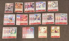 赤　ワンピースカード　神の島の冒険　まとめ売り