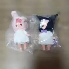 ぷちリカちゃん人形 2体セット サンリオキャラクターズ　コレクション