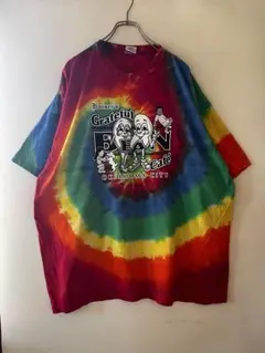 T*e様 No.4145 US古着 90s風 カラフルタイダイTシャツ