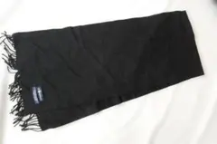 ポロ ラルフローレン カシミヤ100％ マフラー 黒色