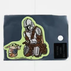 【新品】グローグー ステッカー スターウォーズ マンダロリアン②