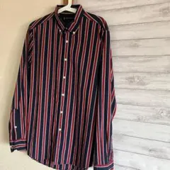 TOMMY HILFIGER ストライプシャツ メンズMサイズ