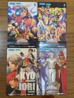 NEOGEO BATTLE COLISEUM カード 4枚セット