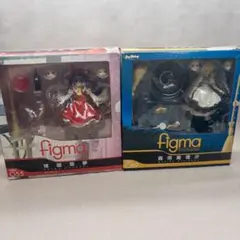 figma 東方Project 霊夢 055魔理沙 069セット　現状品