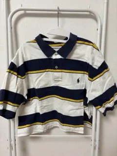 Polo by Ralph Lauren ストライプポロシャツ L