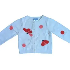 ♡ジャカディ♡花柄♡ホワイト♡カーディガン