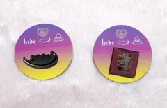 ⋈﻿年内限定価格⋈﻿ hide ピンズカプセル 2ndロゴ PSYENCE