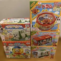 【未開封品】【最安値】アンパンマン おもちゃ【5点】セット