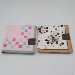 CELINE セリーヌ ハンカチ 2枚セット