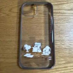 スヌーピー iPhone15ケース イーフィットクリアのサムネイル