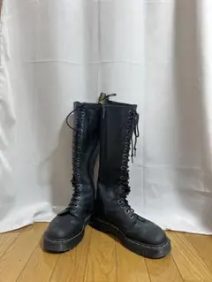 Dr.Martens AUDRICK 20ホール ロング 厚底 ひざ下丈 UK6 - メルカリ