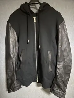 レザーパーカー パーカー