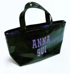 【匿名配送】ANNA SUI アナスイ　ラメ入り　　トートバッグ