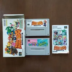 スーパーマリオRPG 箱、説明書付き　ヨッシーアイランドソフトおまけ