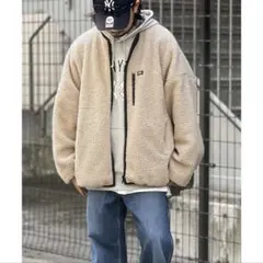 2wayリバーシブルボアジャケット