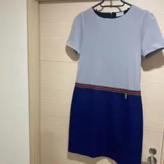 Roberta di Camerino 半袖ワンピース バイカラーのサムネイル