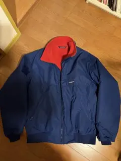 patagonia パタゴニアＬサイズ　シェルドシンチラジャケット　ネイビー
