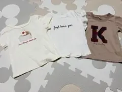 【お得】3枚セット！80サイズ！女の子 半袖