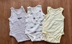 ベビー肌着 3点セット メッシュ素材　UNIQLO futafuta