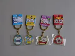 【未開封】ちいかわ ハチワレ ご当地ダイカットキーホルダー 4点セット