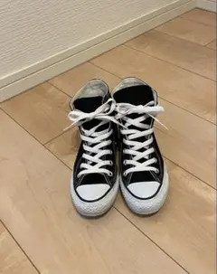 CONVERSE ブラック ハイカットスニーカー 22.0 cm