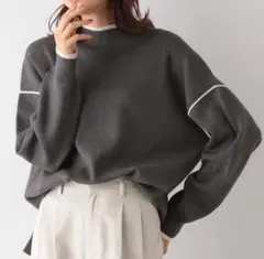 GLOBAL WORK メルティパイピングプルオーバー