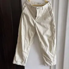 UNIQLO！COMME アイボリー コーデュロイ パンツ