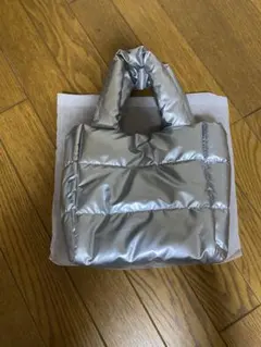 パファー トートバッグ ショルダー付きのサムネイル