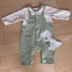 SLAP SLIP 恐竜ロンパース 70