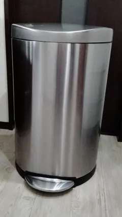 simplehuman ステンレスごみ箱 40L シンプルヒューマン