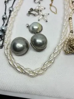 d*9様 パールネックレス イヤリング　まとめ売り