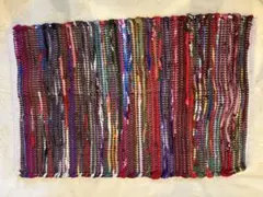 カラフル織物ラグ・ジャガードマット