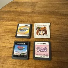 ニンテンドーDS、3DSソフト 4本セット