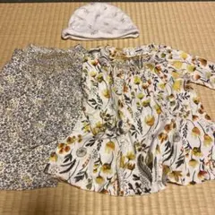 next 長袖　カットソー　チュニック　2枚　ぼうしをおまけで