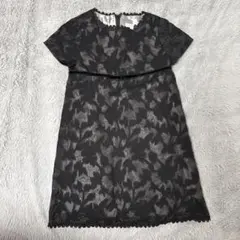 キャサリンコテージ　黒レースドレス　ワンピース