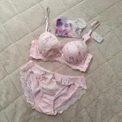 ブラ&ショーツ　上下セット　C70　脇高