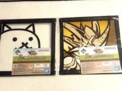 一番くじ　にゃんこ大戦争　タオル　ネコムート＆タンクネコ