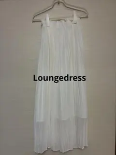 Loungedress 白プリーツスカートのサムネイル