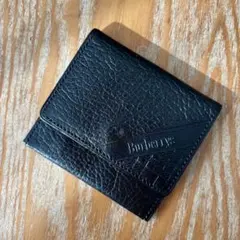 Burberry ブラックレザー コインケース