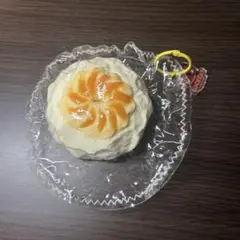 LUCKCAT スクイーズ スワールクリームクッキーキーホルダー