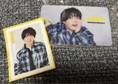 ★なにわ男子 Doki it 特典 クリアソロカード&ステッカー　西畑大吾