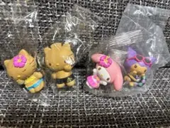 みんなでバカンス　ガチャガチャ　サンリオ　キティ　ダニエル　マイメロ　クロミ