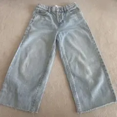 zarababy ワイドデニムパンツ 110cm