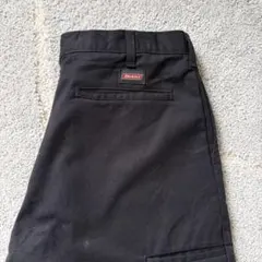 ディッキーズ　ダブルニー　ブラック　34×30