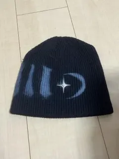 黒 星模様 ニット帽 Fサイズ 黒 星模様 ニット帽 Fサイズ - メルカリ
