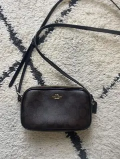 COACH ショルダーバッグ ダークブラウンのサムネイル