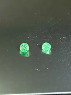 ブラジル産未処理エメラルド0.07ct直径3mm