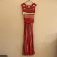 REDYAZEL レディアゼル ワンピース ベルト 赤